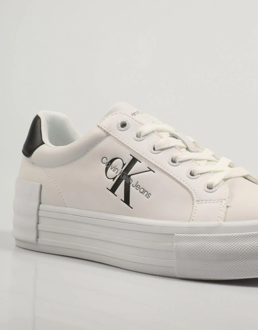 CALVIN KLEIN BOLD VULC FLATFORM LACEUP LTH WN 82895 - Image 5