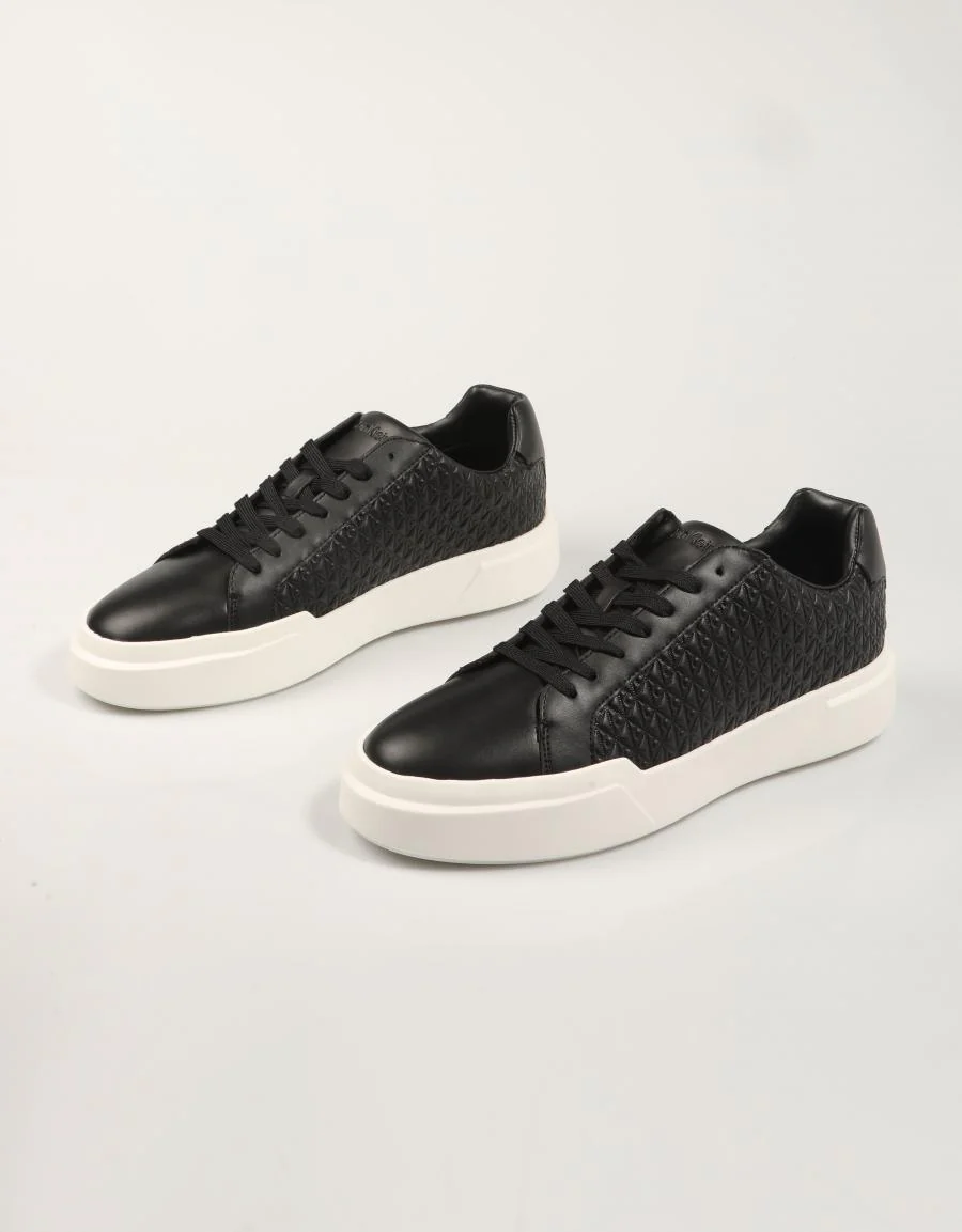 CALVIN KLEIN CHUNKY CUPSOLE LACEUP LTH AOP 89454 - Image 2