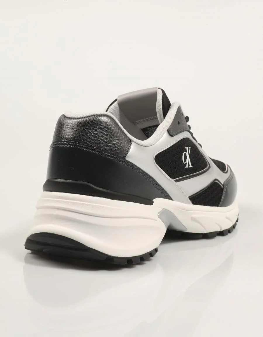 CALVIN KLEIN HIKE RUNNER LACEUP MESH MIX MET 89451 - Image 3