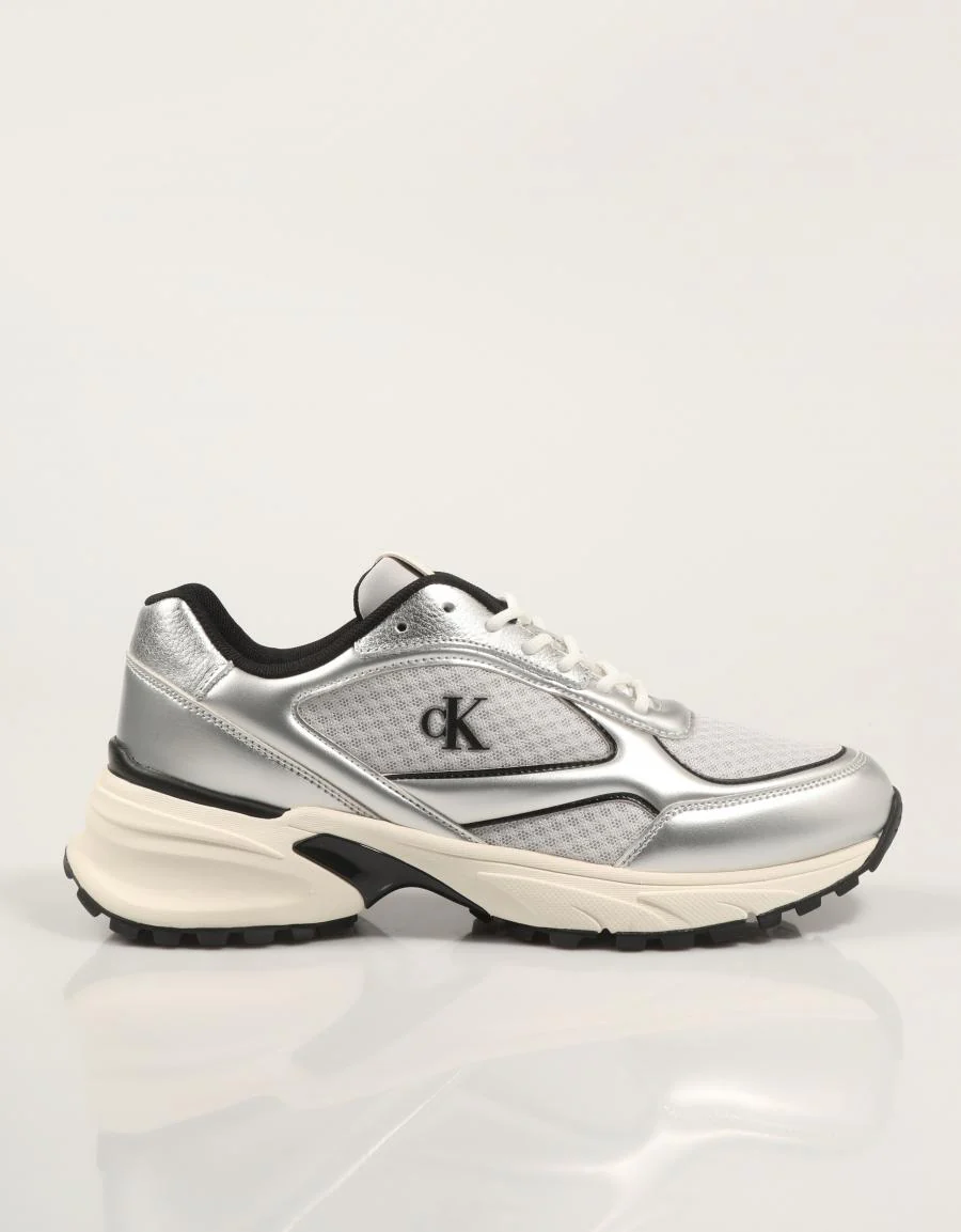 CALVIN KLEIN HIKE RUNNER LACEUP MESH MIX MET 89452