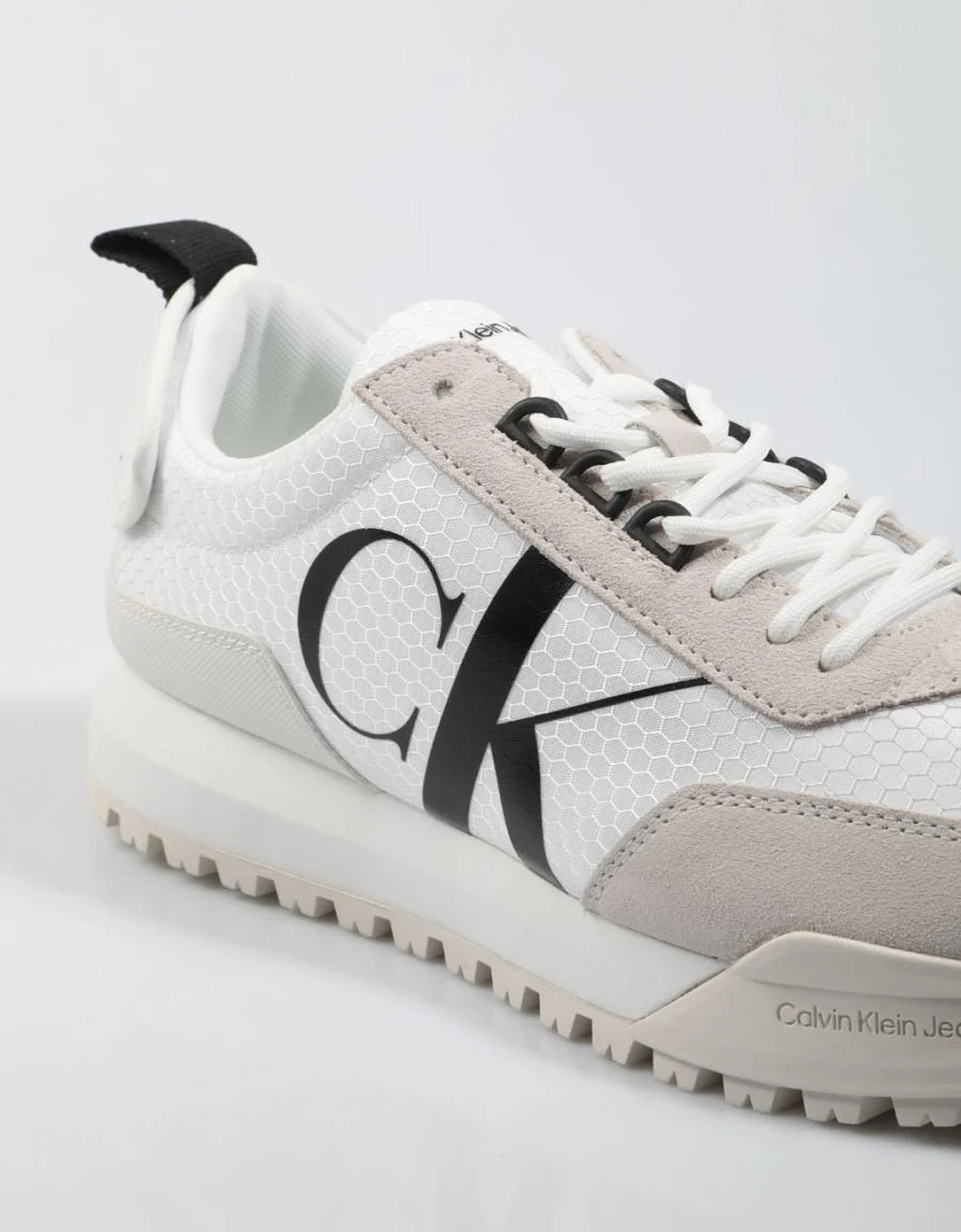 CALVIN KLEIN NEW RETRO RUNNER LACEUP R POLY 79555 - Image 5