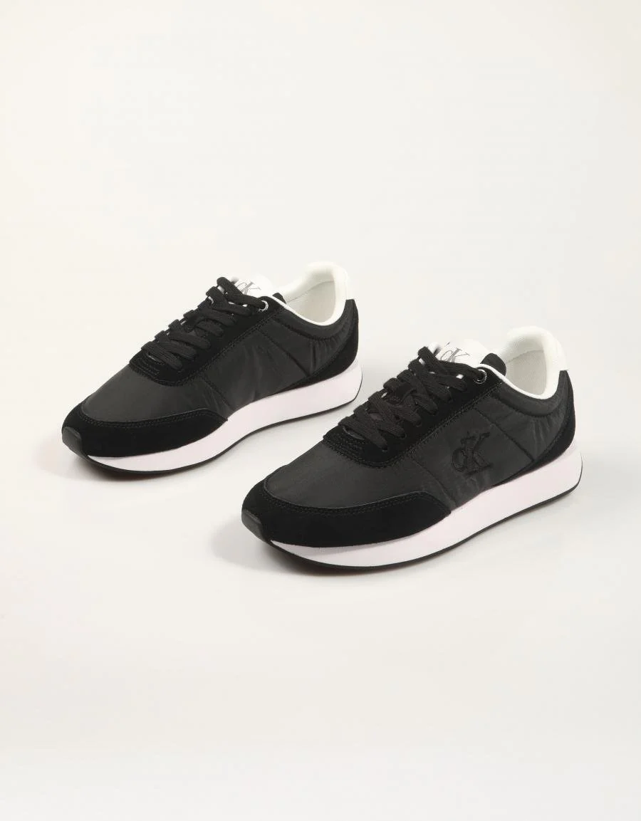CALVIN KLEIN RETRO RUNNER LACE UP NYLON MG 88324 - Image 2