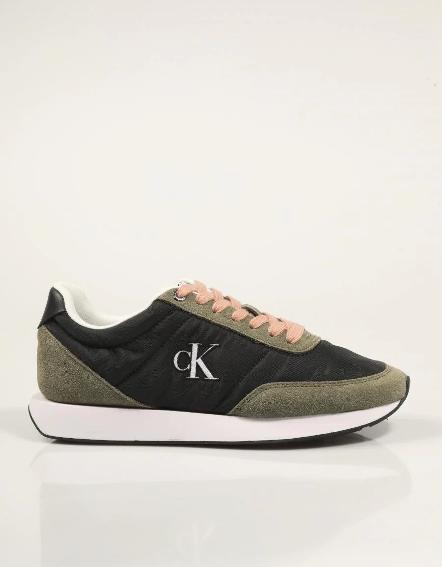 CALVIN KLEIN RETRO RUNNER  LACE UP NYLON MG 88325