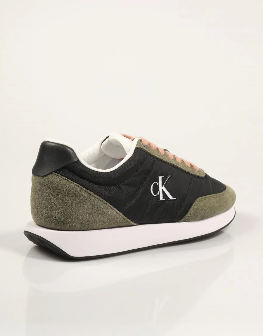 CALVIN KLEIN RETRO RUNNER  LACE UP NYLON MG 88325 - Image 3