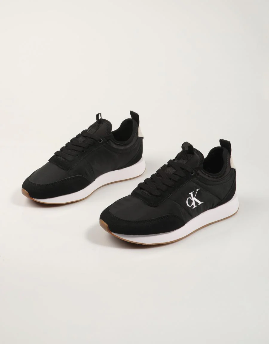 CALVIN KLEIN RETRO RUNNER LACE UP SOCK 89483 - Image 2