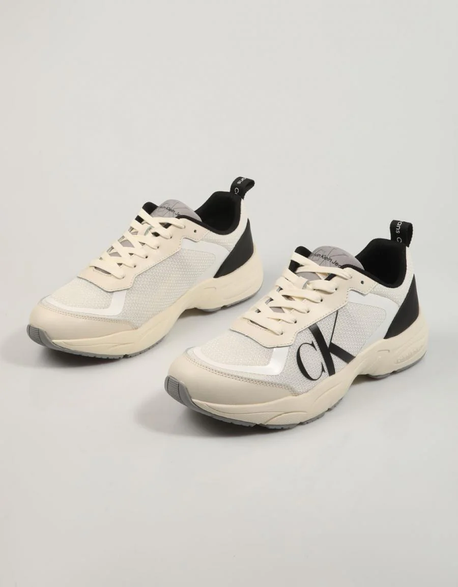 CALVIN KLEIN RETRO TENNIS LACEUP MESH 82902 - Image 2