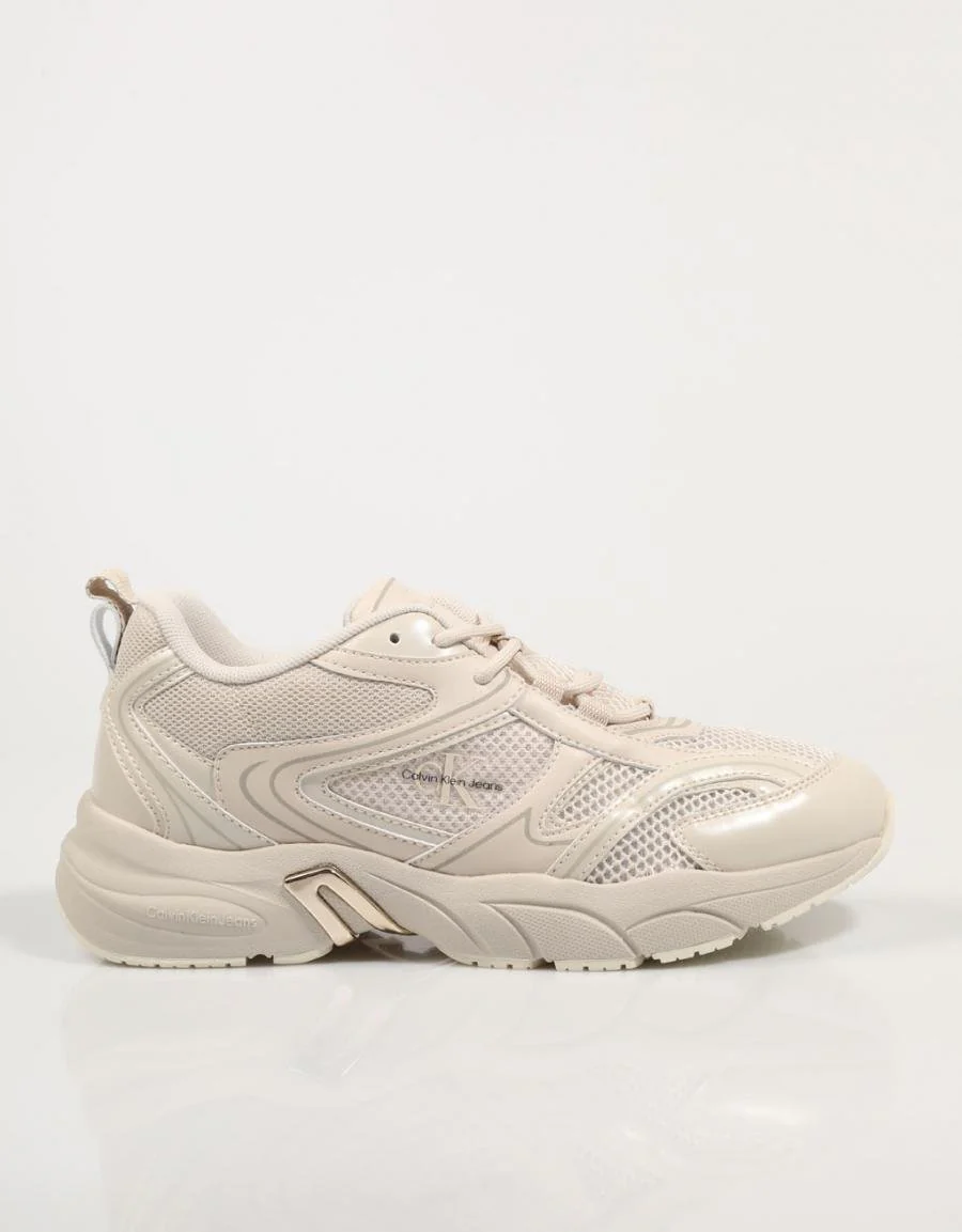CALVIN KLEIN RETRO TENNIS LOW LACE MH ML MTL 85602