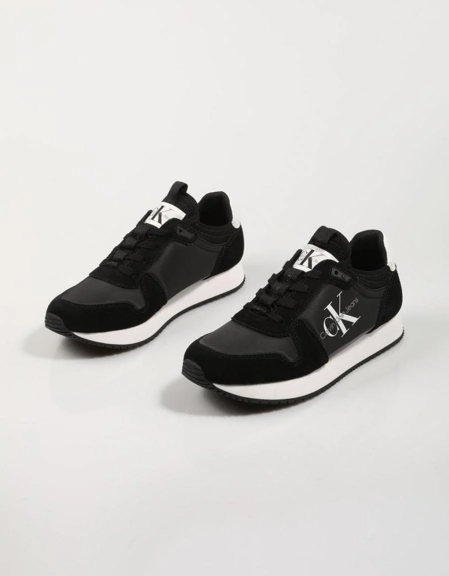 CALVIN KLEIN RUNNER SOCK LACEUP NY- LTH W 85608 - Image 2