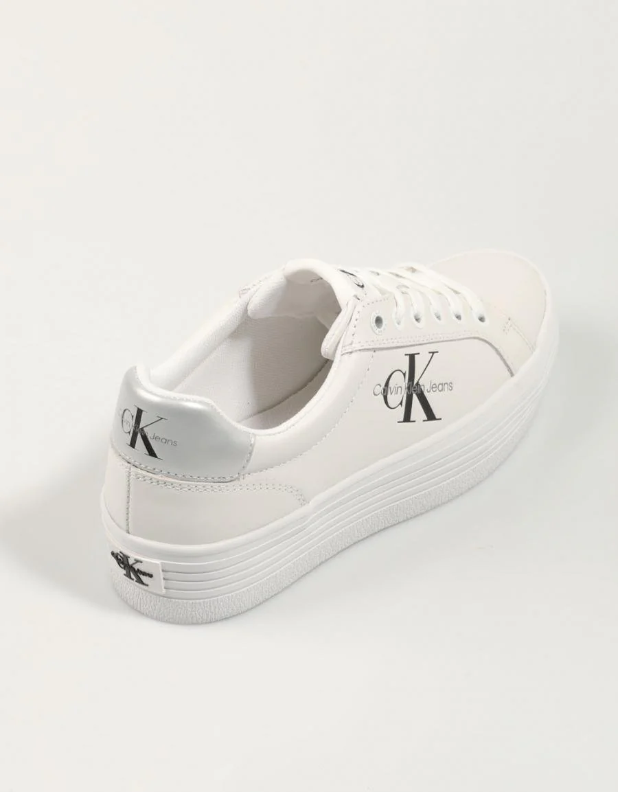 CALVIN KLEIN VULC FLATFORM LACEUP LTH 85604 - Image 3
