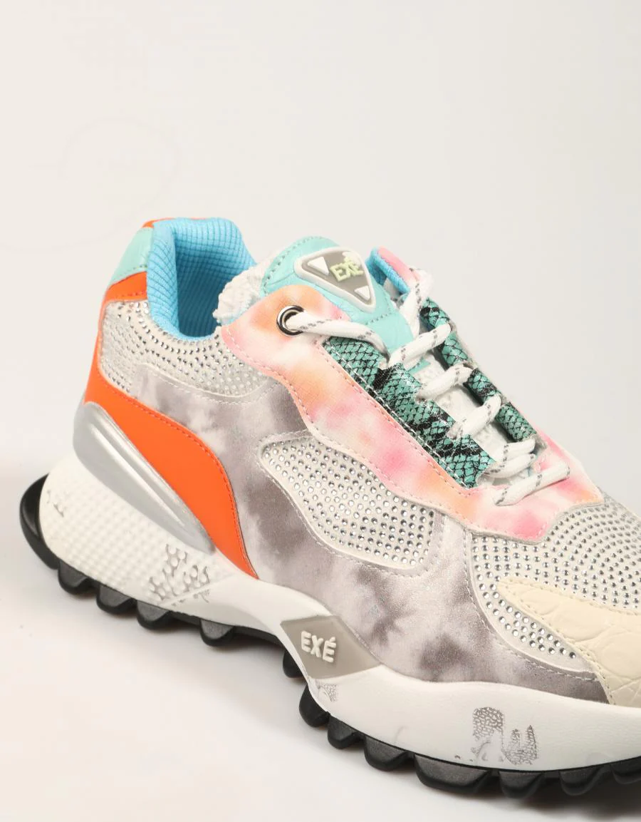 EXE SNEAKER WHITE/ORANGE D190608-22 89991 - Image 5
