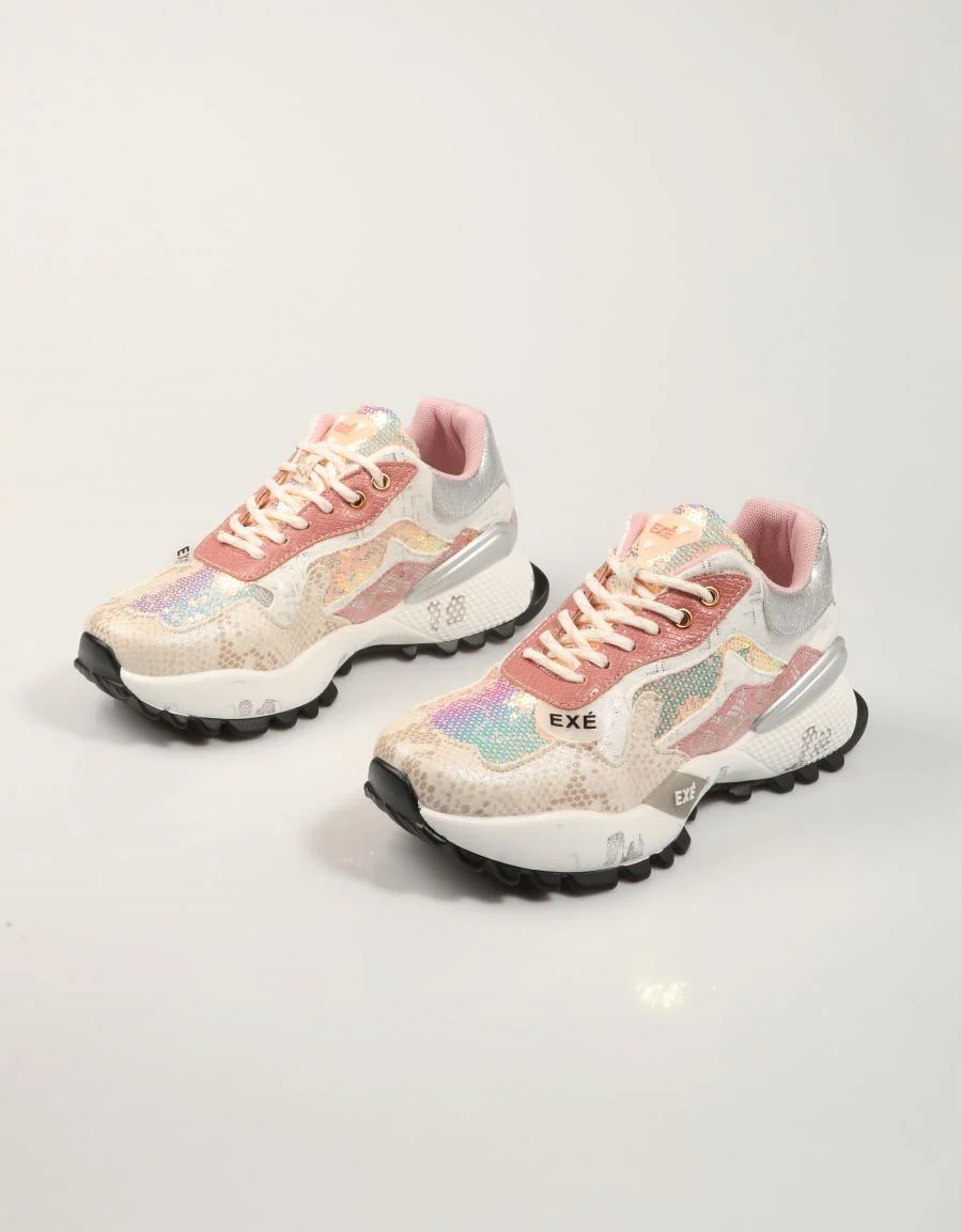 EXE  SNEAKER WHITE/PINK D190608-13B 89992 - Image 2