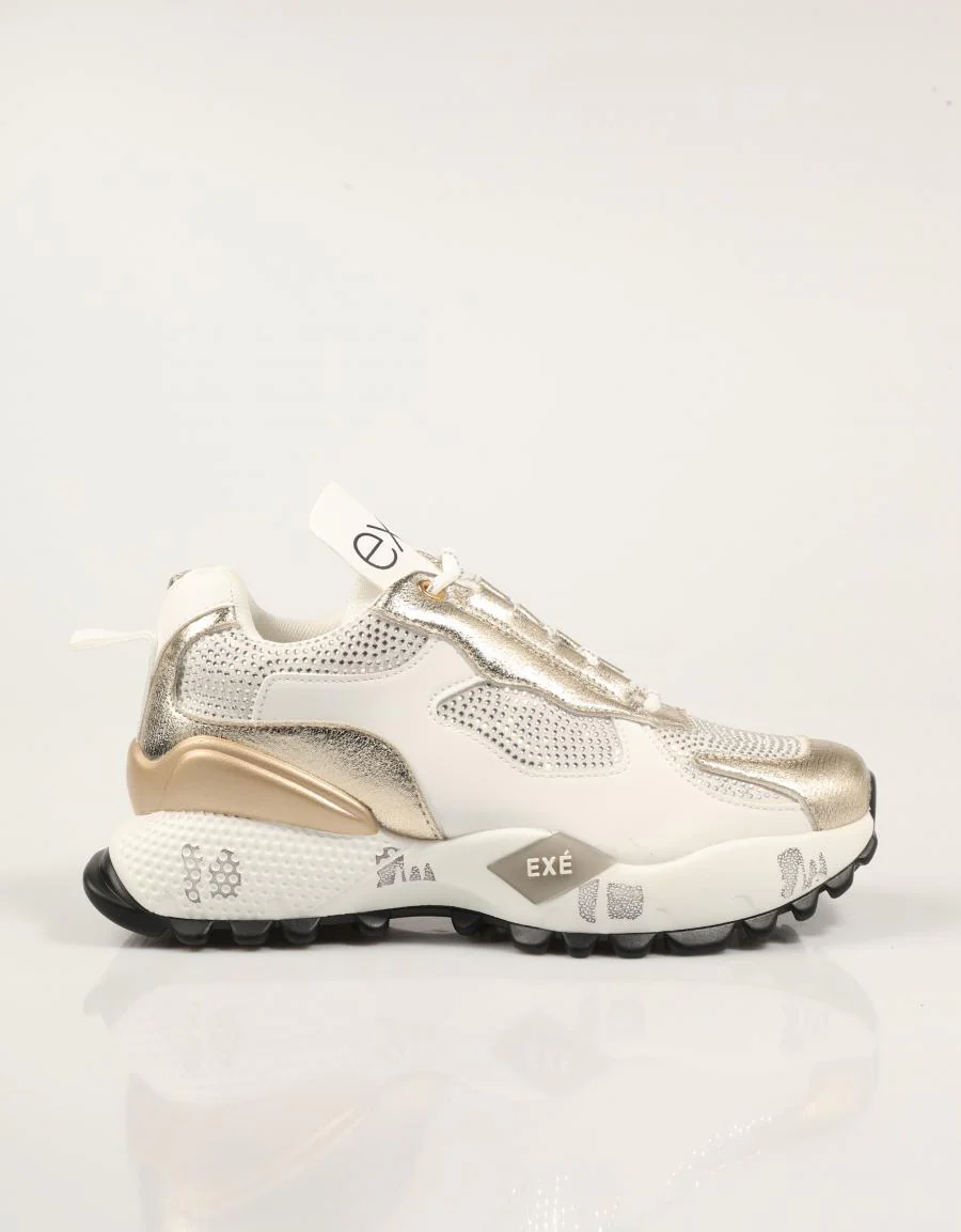 EXE SNEAKER WHITE/GOLD D190608-22A 89994