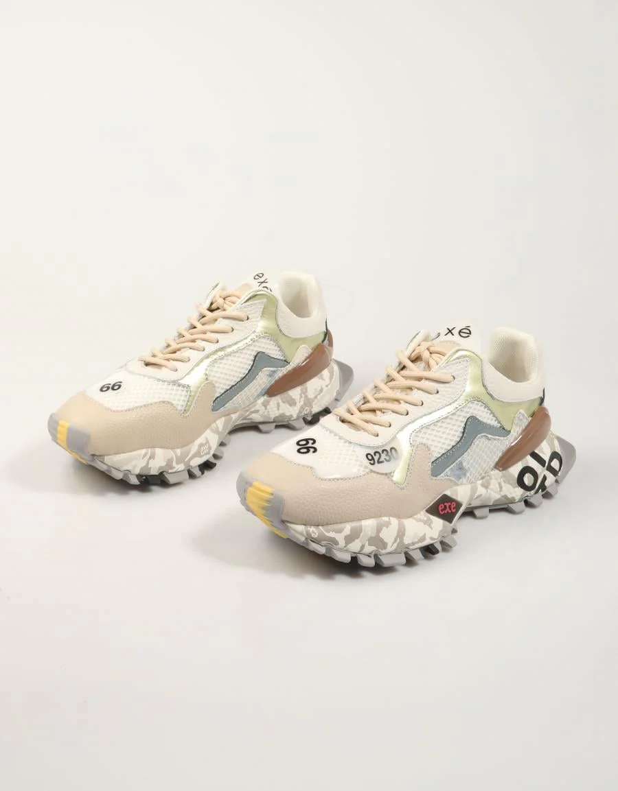 EXE SNEAKER BEIGE/GOLD 134-28 89995 - Image 2