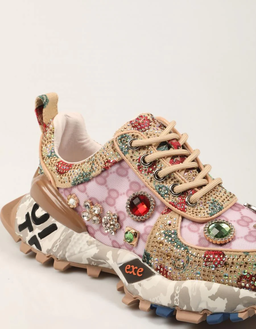 EXE SNEAKER PINK/TAUPE SY24-6 89997 - Image 5