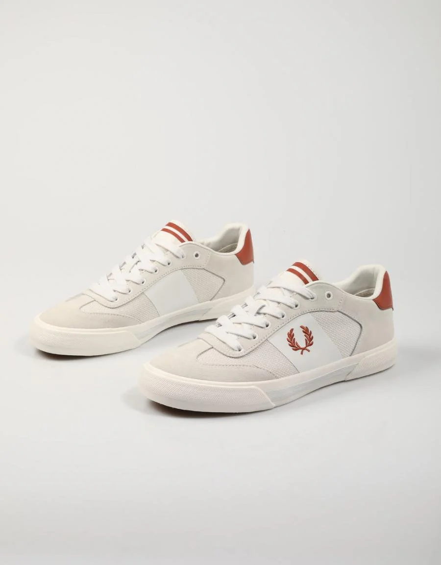 FRED PERRY B3305 CLAY SUEDE 77996 - Image 2