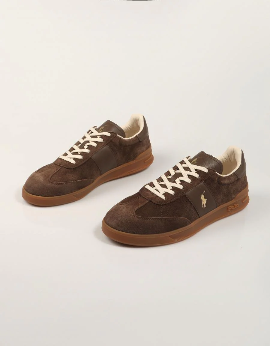 POLO RALPH LAUREN HERITAGE AERA PP SUEDE/LEATHER 88548 - Image 2
