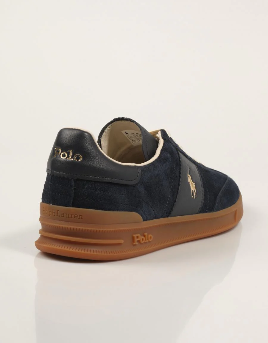 POLO RALPH LAUREN HERITAGE AERA PP SUEDE/LEATHER 88549 - Image 3