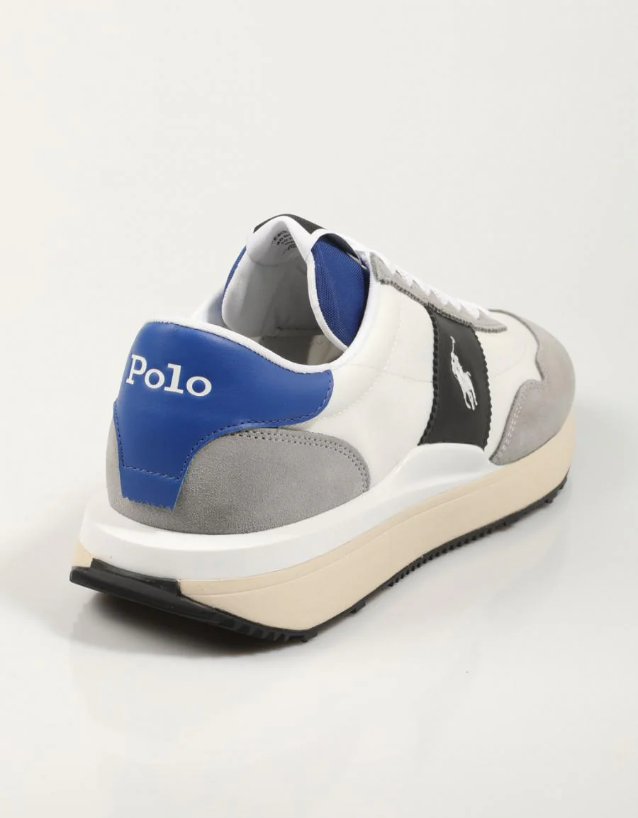 POLO RALPH LAUREN TRAIN 89 SUEDE-PANELED SNEAKER 85493 - Image 3