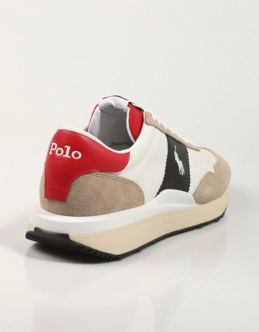 POLO RALPH LAUREN TRAIN 89 SUEDE-PANELED SNEAKER 85494 - Image 3