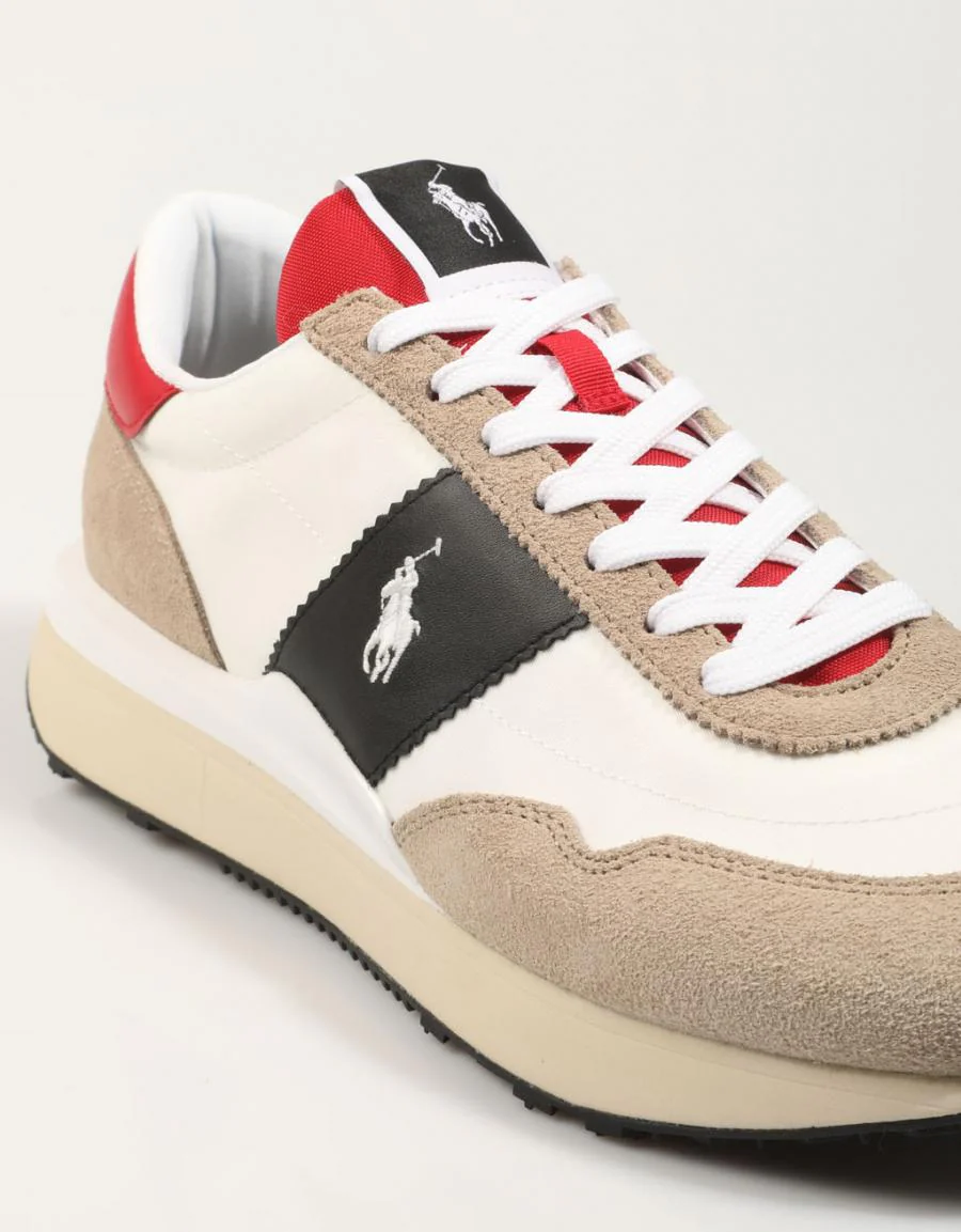 POLO RALPH LAUREN TRAIN 89 SUEDE-PANELED SNEAKER 85494 - Image 5