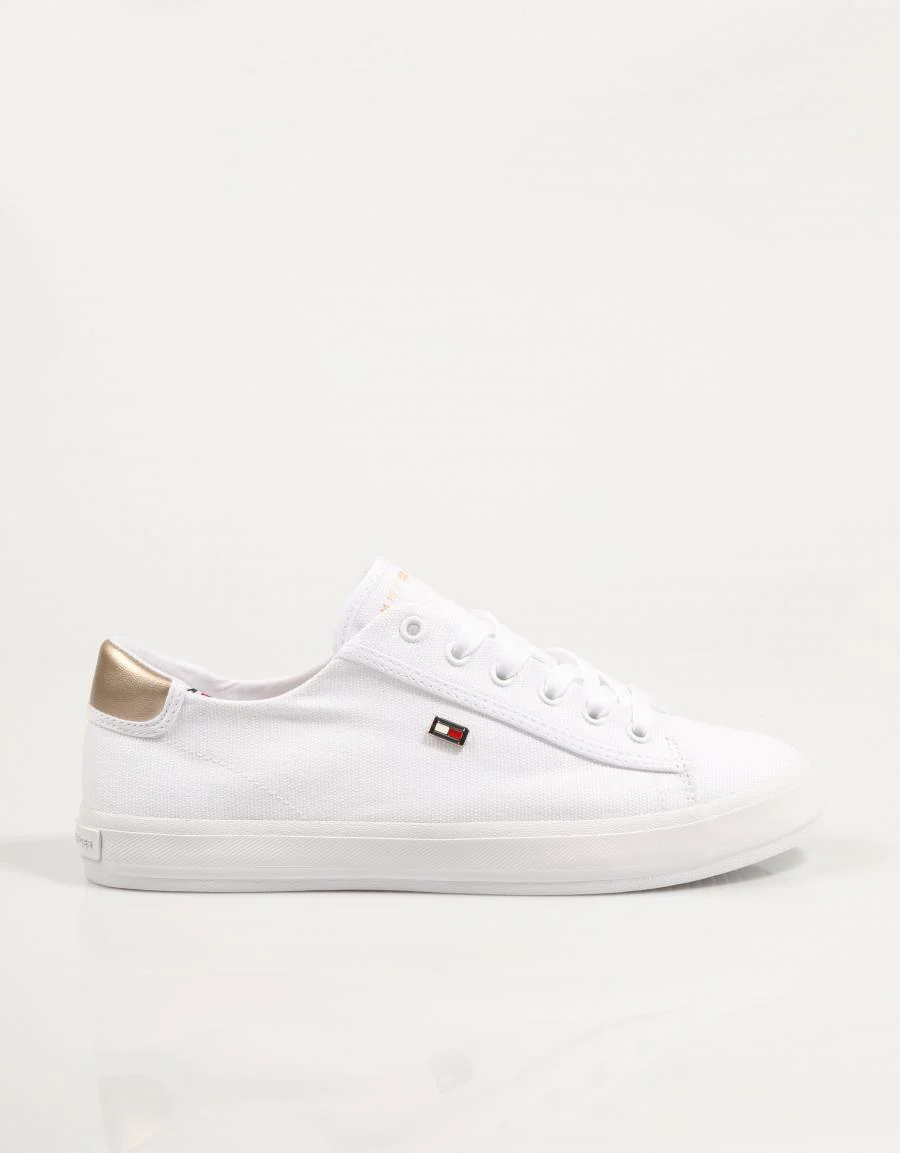 TOMMY HILFIGER FOXIE IV VULC CANVAS LACE UP SNE 86827