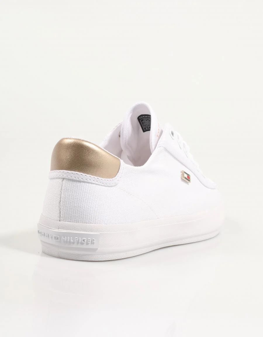 TOMMY HILFIGER FOXIE IV VULC CANVAS LACE UP SNE 86827 - Image 3