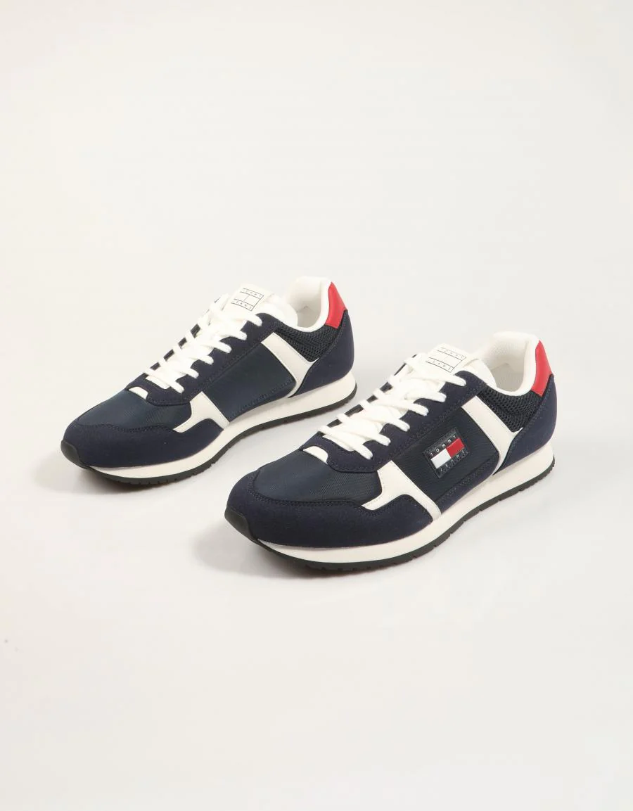 TOMMY HILFIGER RUNNER CASUAL NAVY EM0EM01617 88363 - Image 2