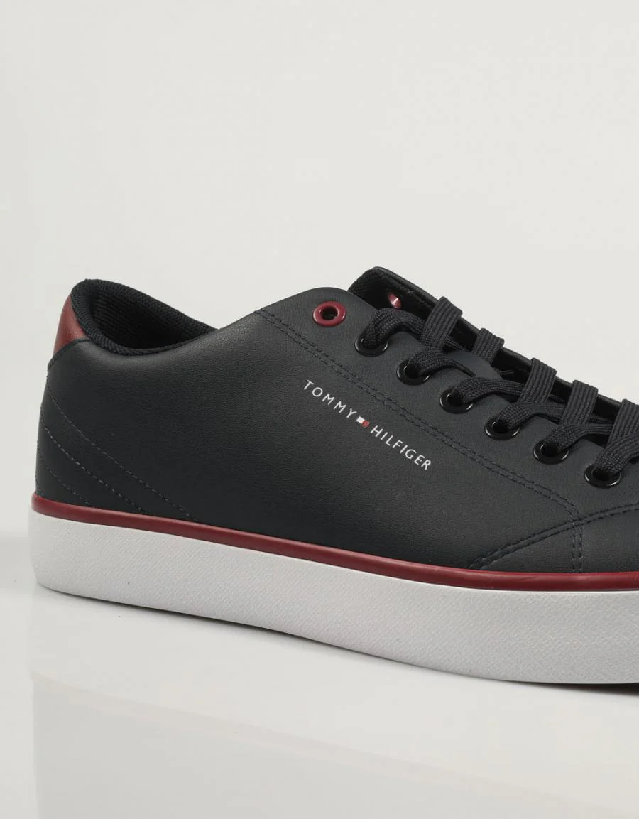 TOMMY HILFIGER TH HI VULC CORE LOW LEATHER 83053 - Image 5