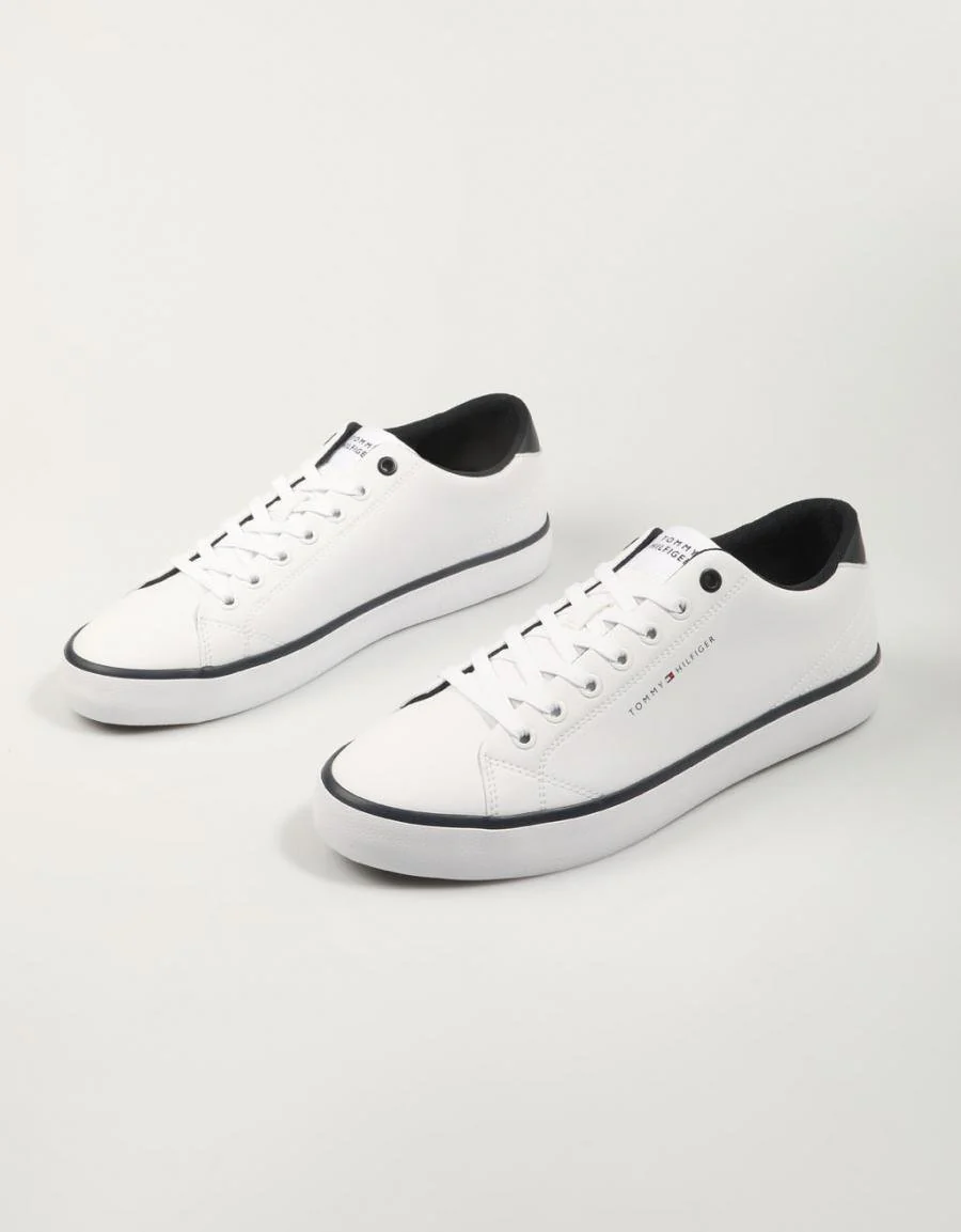 TOMMY HILFIGER TH HI VULC CORE LOW LEATHER ESS 84239 - Image 2