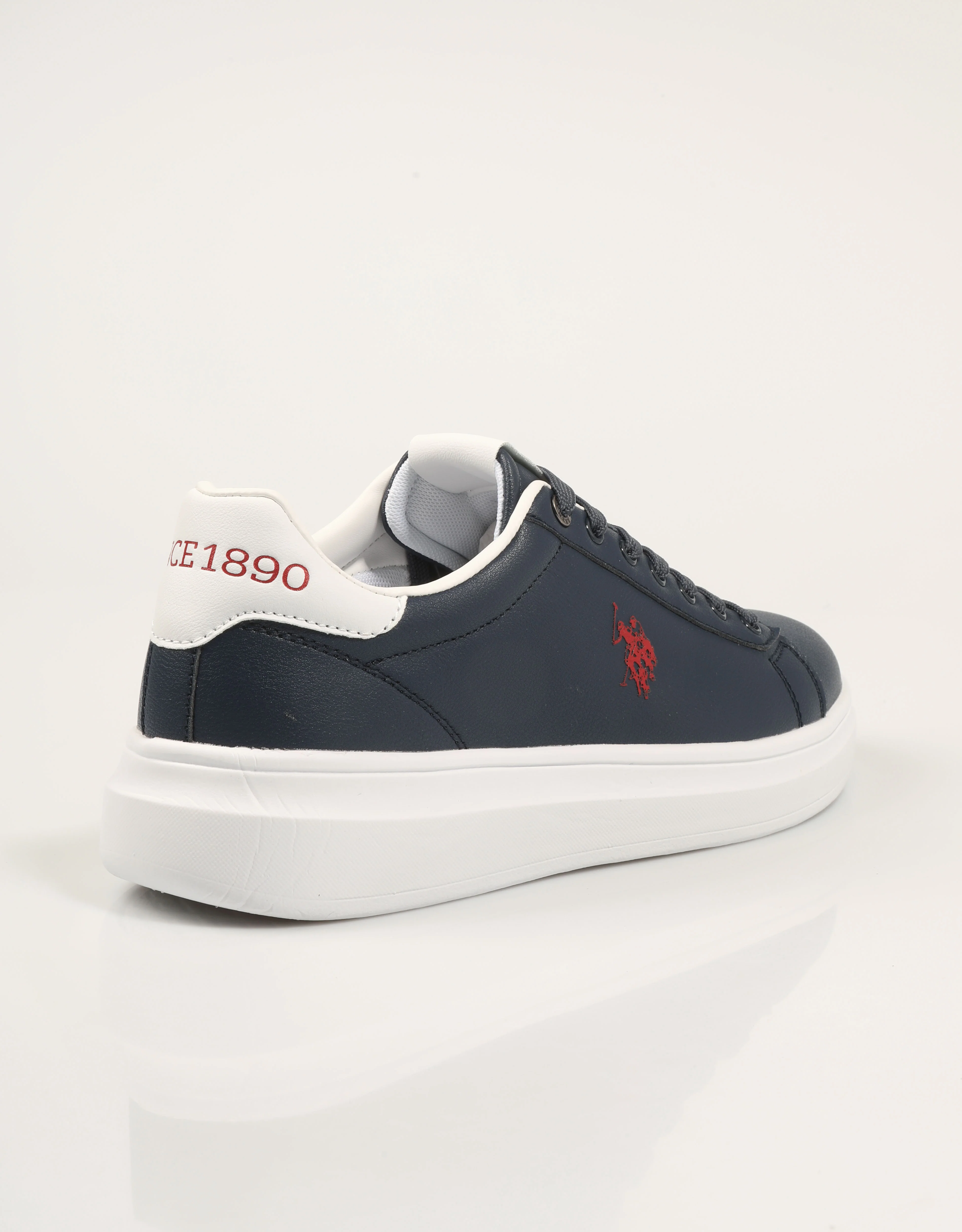 US POLO ASSN CABALLERO, ZAPATILLAS, SIN TACON, POLIPIEL, AZUL MARINO, 90224 - Image 3