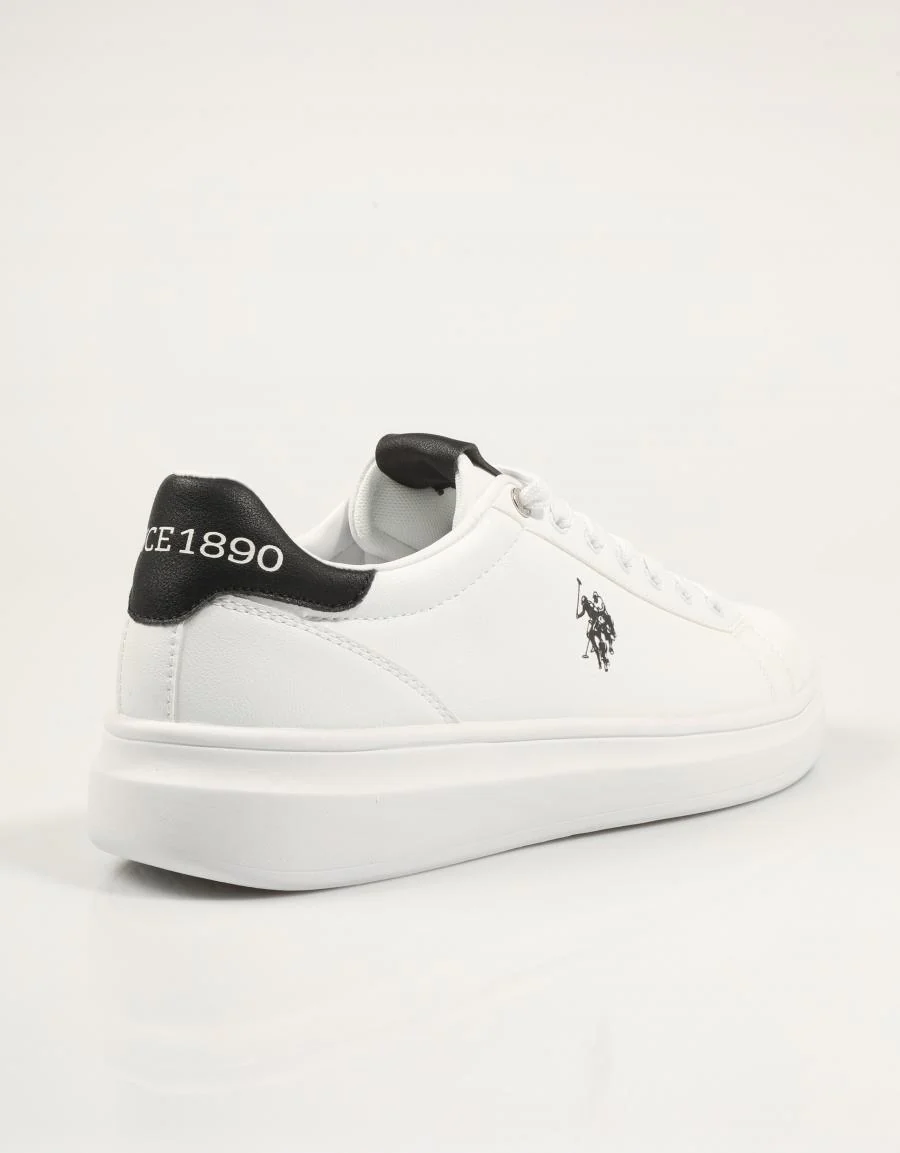US POLO ASSN CODY 010B WHITE BLACK 90221 - Image 3