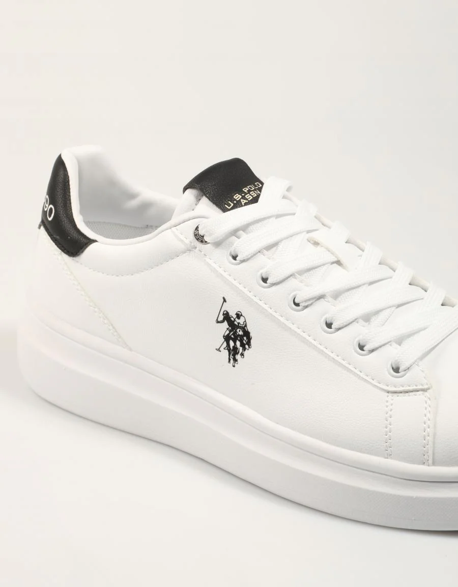 US POLO ASSN CODY 010B WHITE BLACK 90221 - Image 5